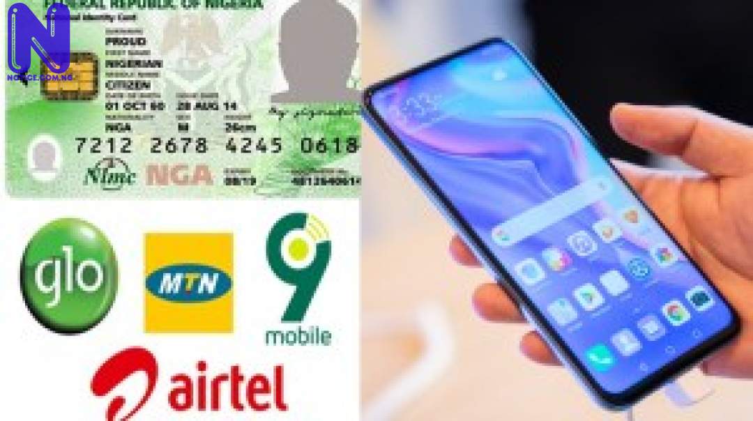 How To Link Update Your Nin With Mtn Sim Glo Sim Airtel Sim And 9mobile Etisalat Sim Cards Nin Sim Update National Identity Number Notice Com Ng